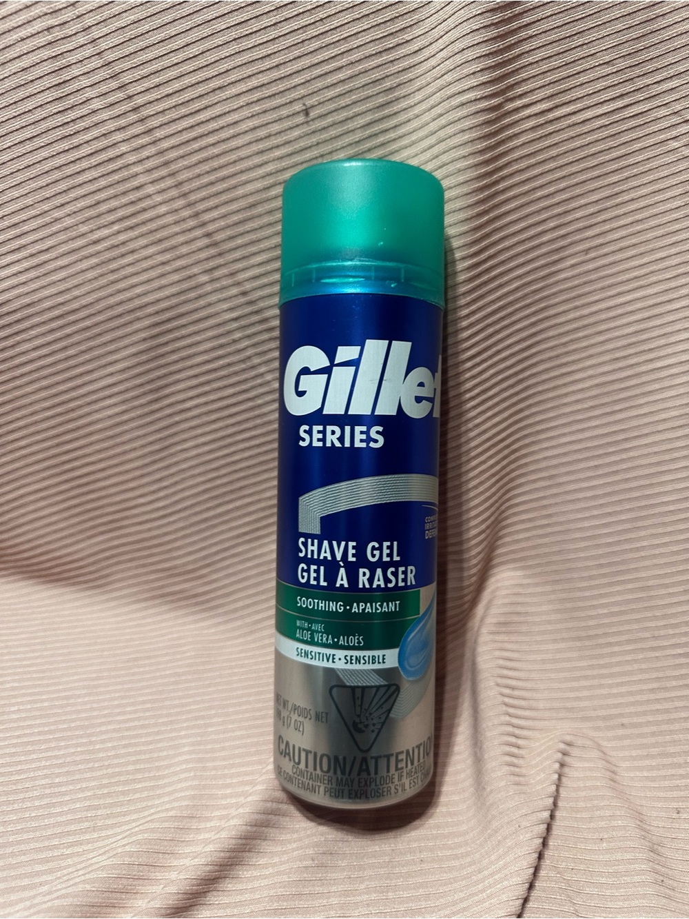 Gillette Series Soothing Aloe Shave Gel — Teal Cap